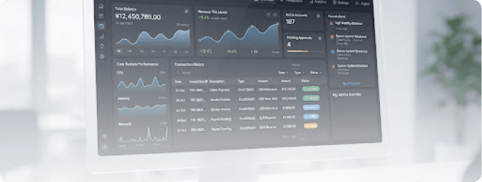 Fintech dashboard